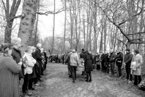 afscheid erehaag bos Vogelenzang
