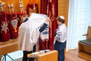 bar mitswa joodse synagoge