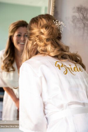 huwelijk bruid spiegel bride bruidsfotografie